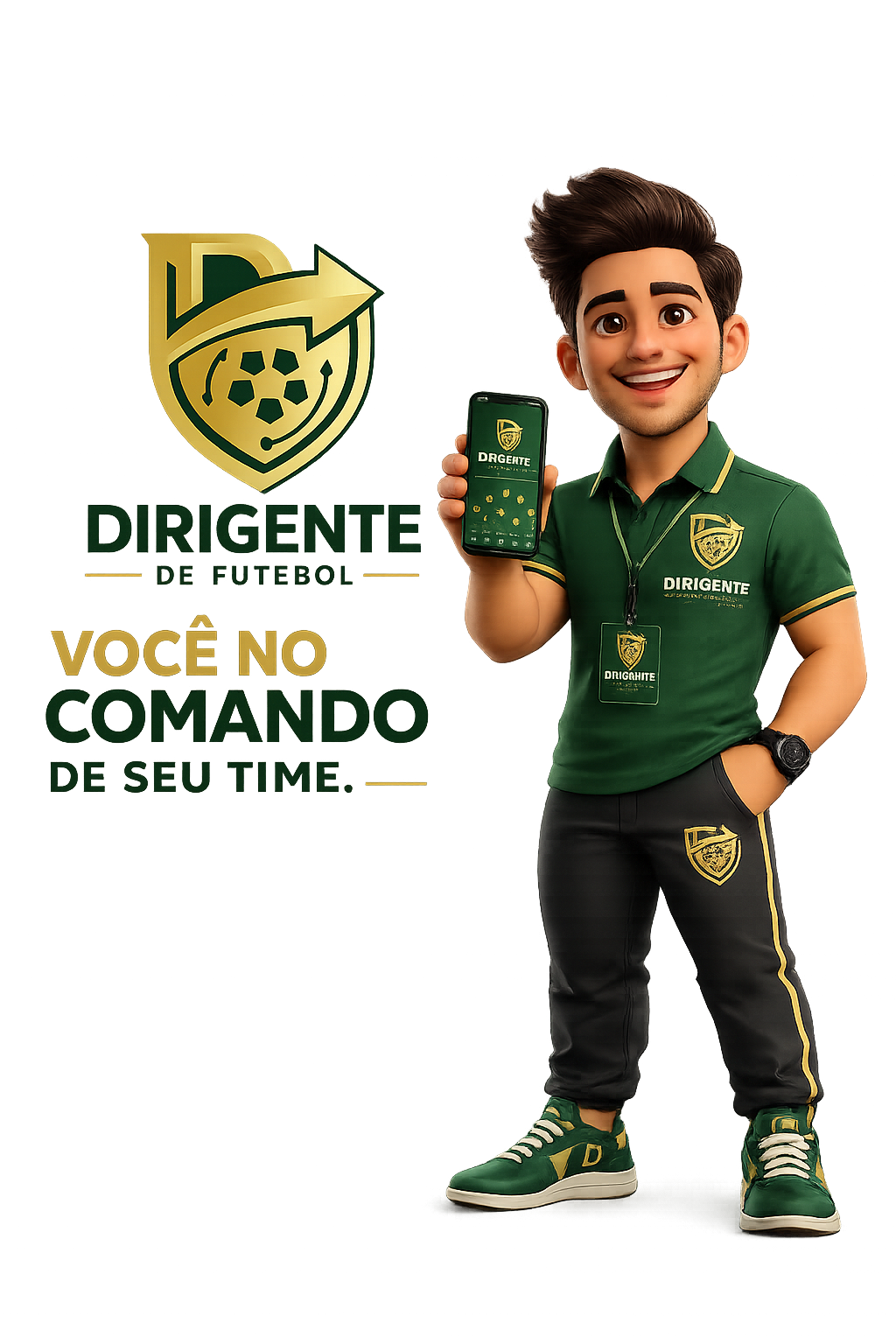 Mascote Dirigente